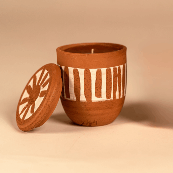 Scented candles Destinations Chios by Christina Morali for WAKS αρωματικά κεριά κεραμικό βάζο Scented candles Destinations Chios by Christina Morali for WAKS αρωματικά κεριά κεραμικό βάζο