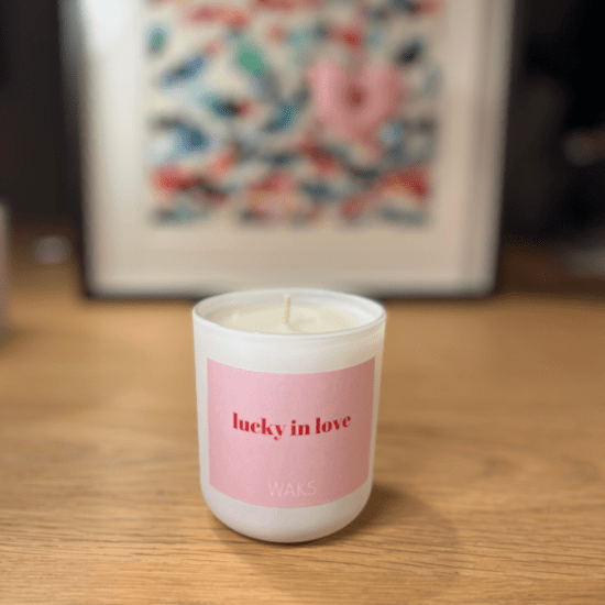 WAKS scented candles st. Valentine αρωματικά κεριά Αγίου Βαλεντίνου
