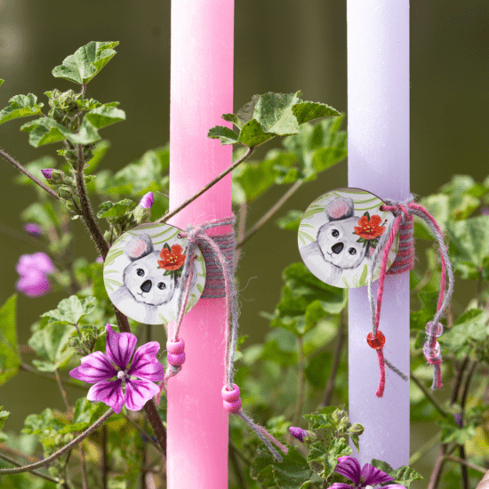 WAKS Easter candles Χειροποίητες Πασχαλινές λαμπάδες με ξύλινα οικολογικά στολίδια χάντρες και κεντήματα WAKS Easter candles Χειροποίητες Πασχαλινές λαμπάδες με ξύλινα οικολογικά στολίδια χάντρες και κεντήματα