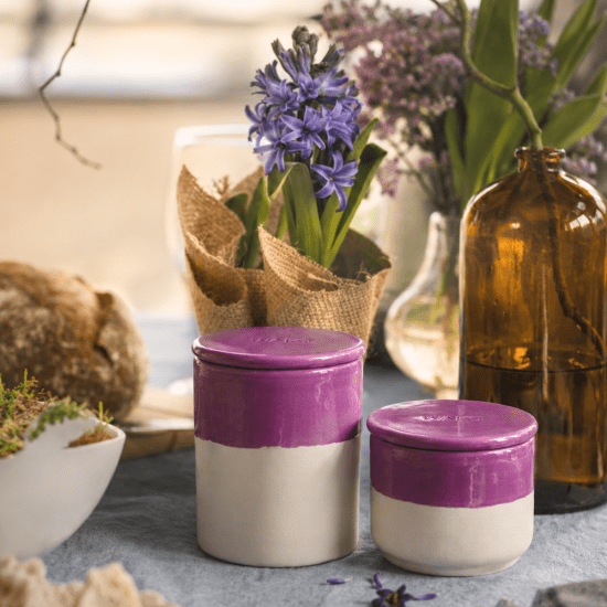 WAKS WHITE CLAY summer promo bundle two scented candles δύο αρωματικά κεριά hyacinth 2