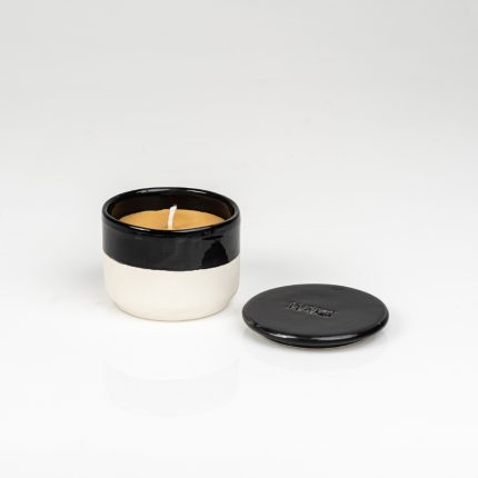 White Clay / Beeswax (1 wick- small)