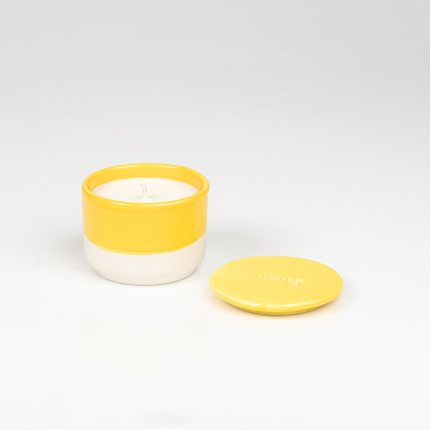 White Clay / Citrus (1 wick- small)