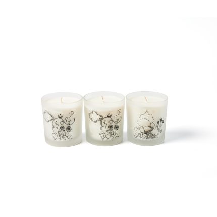 Nature / Set of 3 Scented Candles