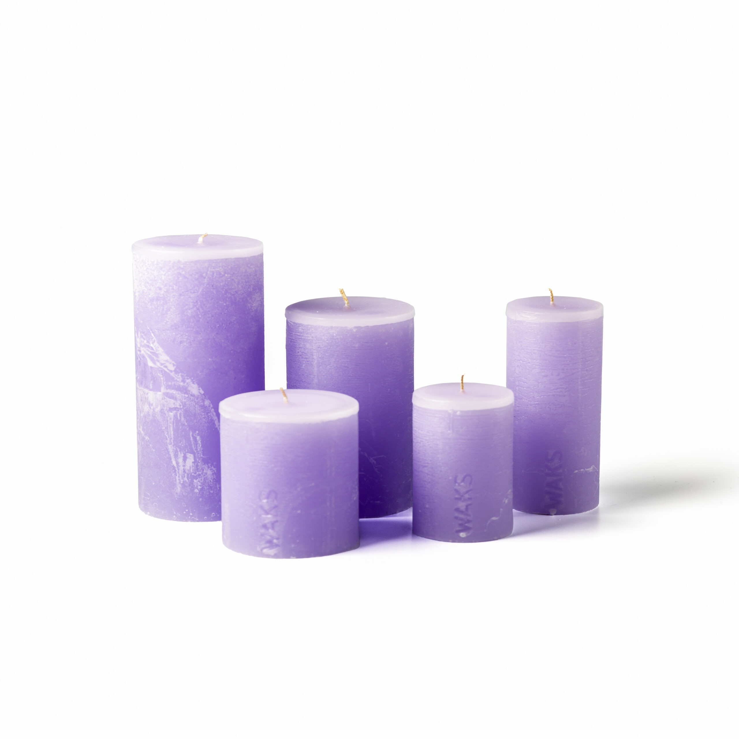 Purple Nectar Pillar Candles Waks Candles